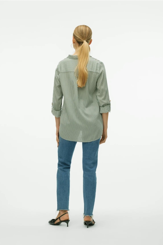 VMBUMPY L/S SHIRT NEW WVN GA NOOS 10275283 CAPULET OLIVE